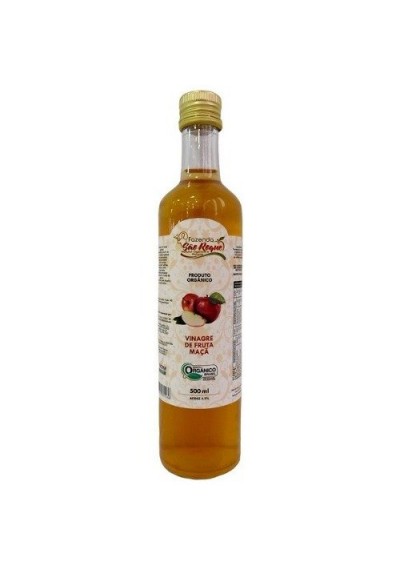 Vinagre da Fruta Maçã Organico São Roque 500ml 